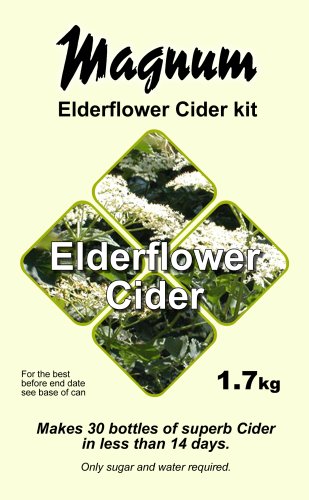 elderflower cider making