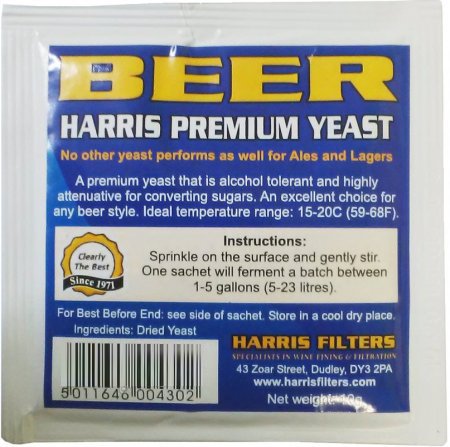 Harris beer yeast
